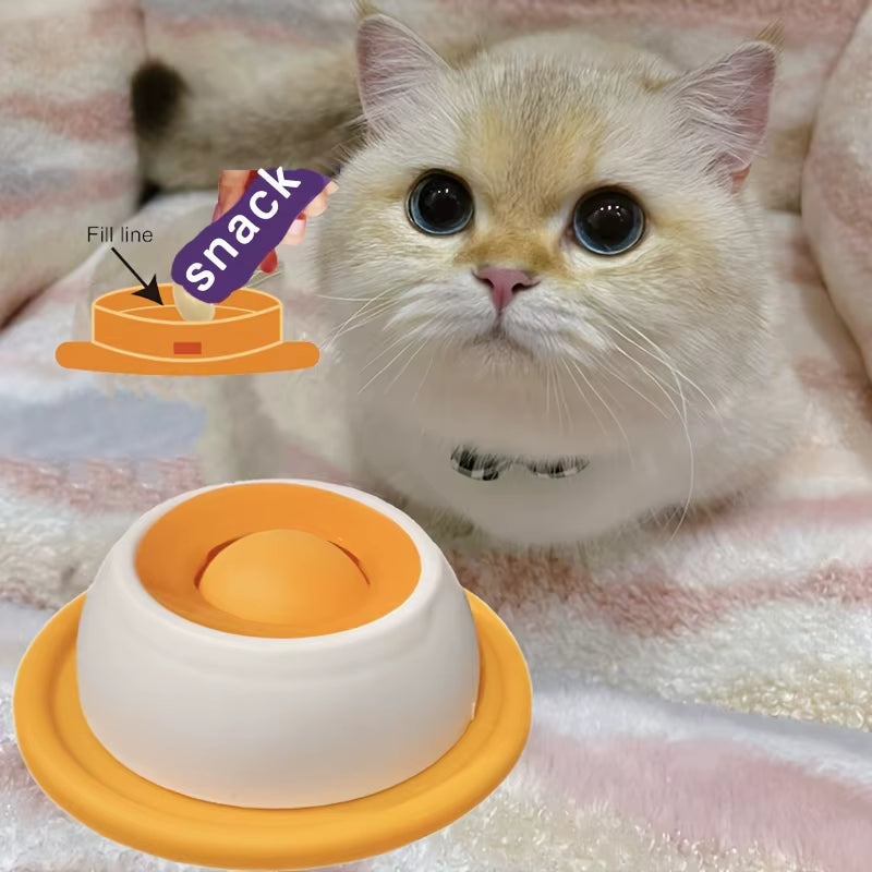 Pet Licking Bowl - Slow Feeder for Dogs & Cats